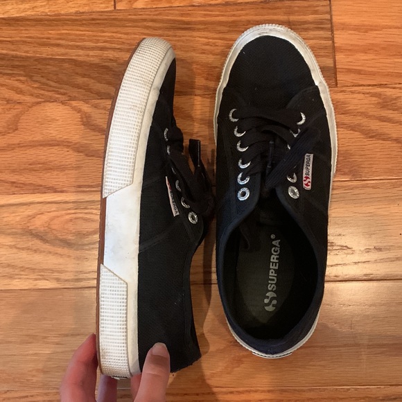 Black/White Superga 2750 Cotu Classic sneakers size 39! - Picture 6 of 8